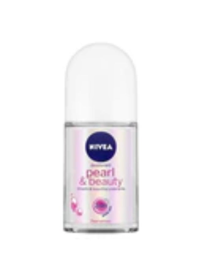 Nivea Pearl and Beauty Roll on, 50ml (Pack of 3, Female) - Image 4